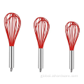 China Kitchen Silicone Wire Stainless Steel Balloon Whisk Beater Factory